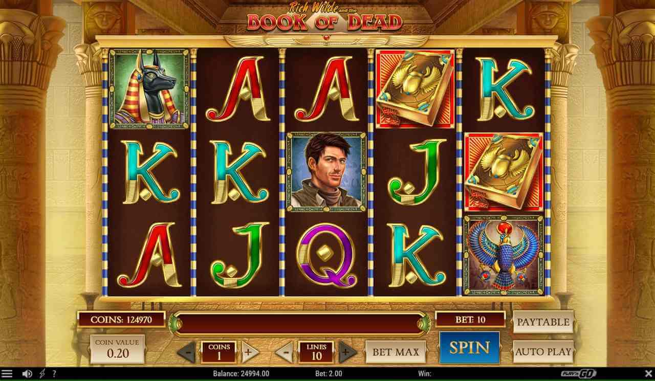 Book of Dead Online Slot Game hero image