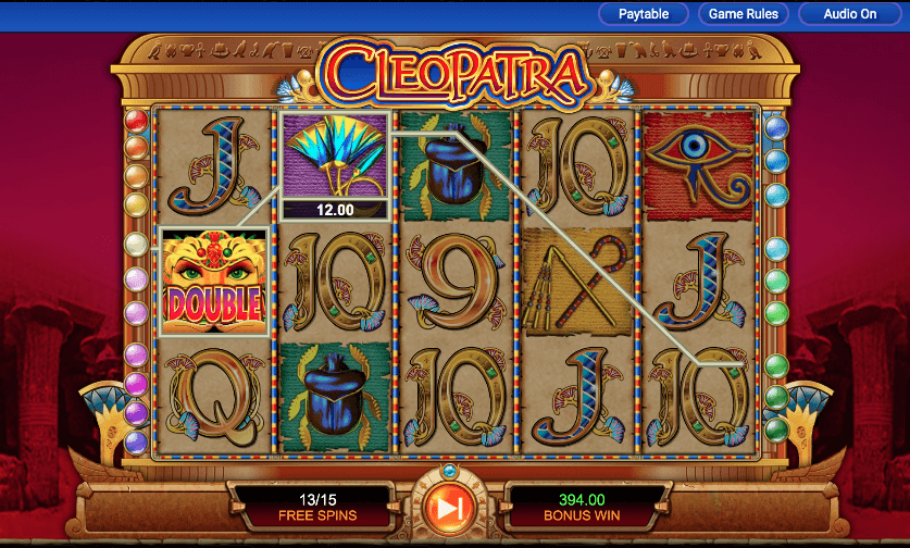 Cleopatra Slot Review hero image