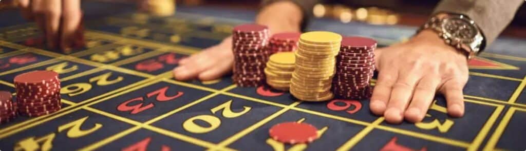 house edge instead of rigged roulette wheels